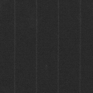 Charcoal Soft Chalk Stripe