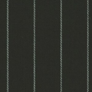 Black/White Chalk Stripe