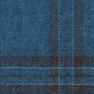 French Navy/Burgundy Check (Plaid)