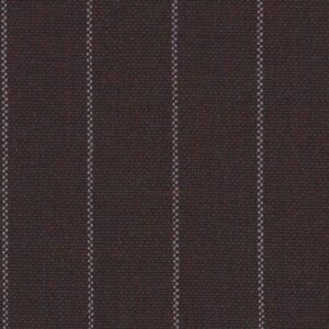 Dark Burgundy Chalk Stripe