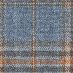 Grey/Gold Large Tartan Check (Plaid)