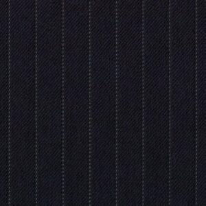 Navy Pin Dot Stripe