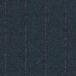 Mid Blue With Purple Boucle Stripe