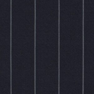 Navy Chalk Stripe