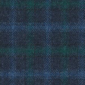 Navy/Emerald Green Multi Windowpane Check